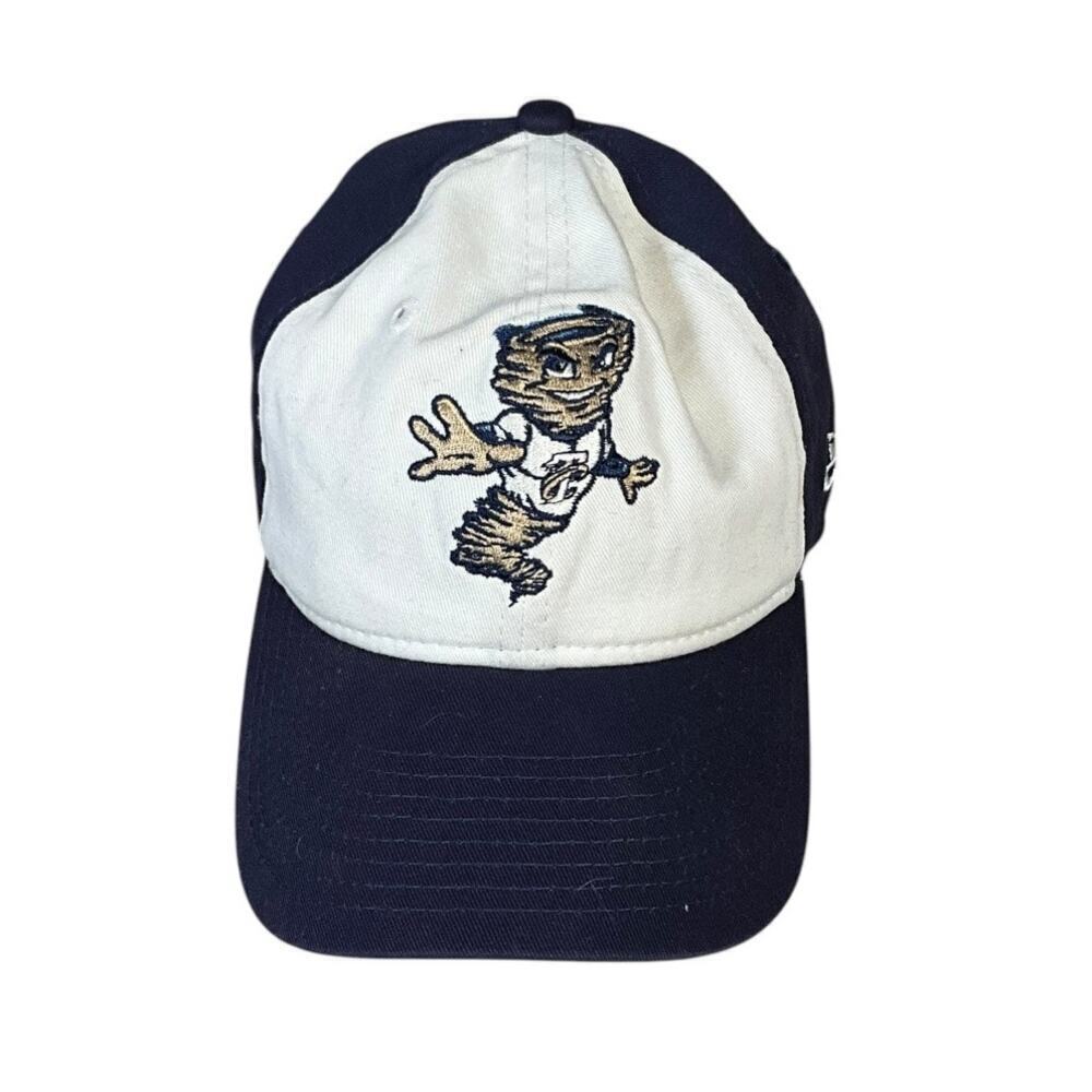 Tri-City Dust Devils New Era 9TWENTY Baseball Hat Cap Blue White Strapback Youth